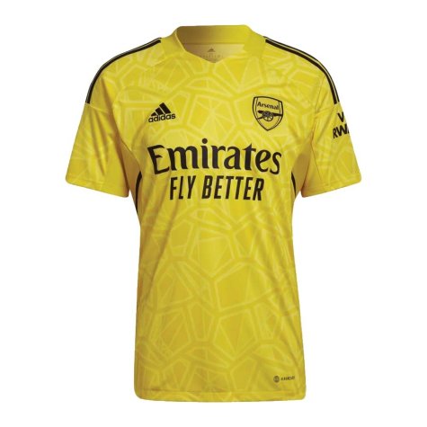 2022-2023 Arsenal Home Goalkeeper Shirt (Yellow)