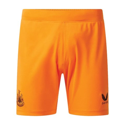 2022-2023 Newcastle Away Goalkeeper Shorts (Orange)