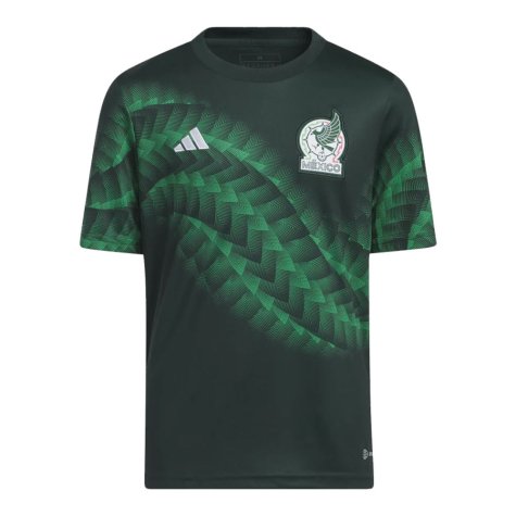 2022-2023 Mexico Pre-Match Shirt (Green) - Kids