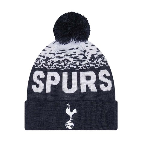 2022-2023 Tottenham Marl Bobble Beanie Navy