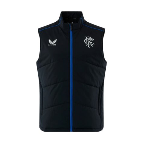 2022-2023 Rangers Training Gilet (Black)