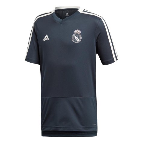 2018-2019 Real Madrid Training Shirt (Onix) - KIds