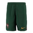 2022-2023 Portugal Home Shorts (Kids)