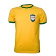 Brazil WC 1970 Short Sleeve Football Shirt