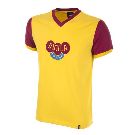 Dukla Prague Away 1960s Retro Football Shirt