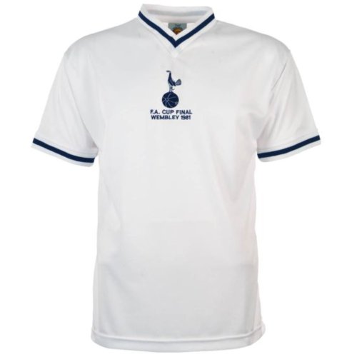 Tottenham Hotspur 1981 FA Cup Final Retro Shirt