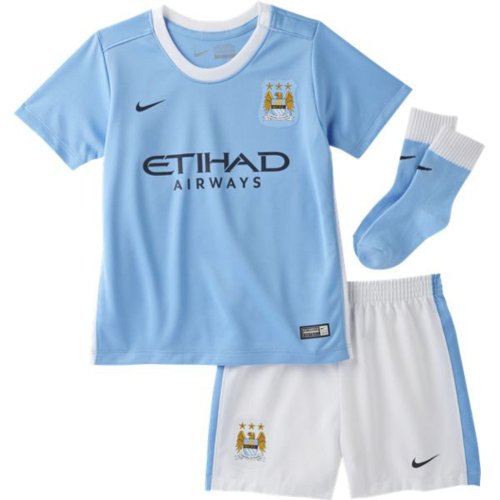 2015-2016 Man City Infants Home Kit