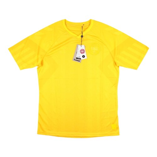 2022-2023 Denmark Away Goalkeeper Jersey (Yellow)