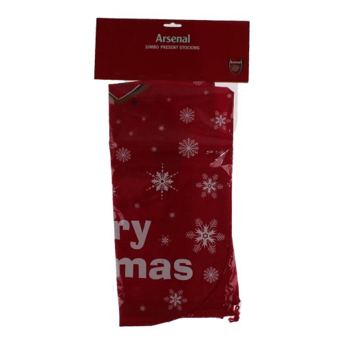 Arsenal Xmas Jumbo Present Stocking