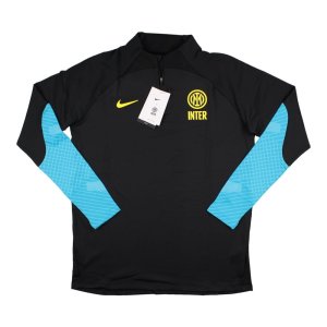 2022-2023 Inter Milan Strike Dri-FIT Football Drill Top (Black)