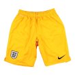 2013-2014 England Goalkeeper Shorts (Yellow)