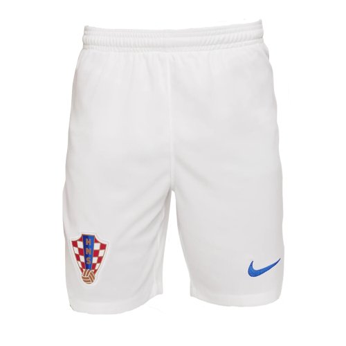 2022-2023 Croatia Home Shorts (White) - Kids