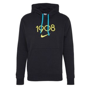 2022-2023 Inter Milan Club Fleece Pullover Hoodie (Black)