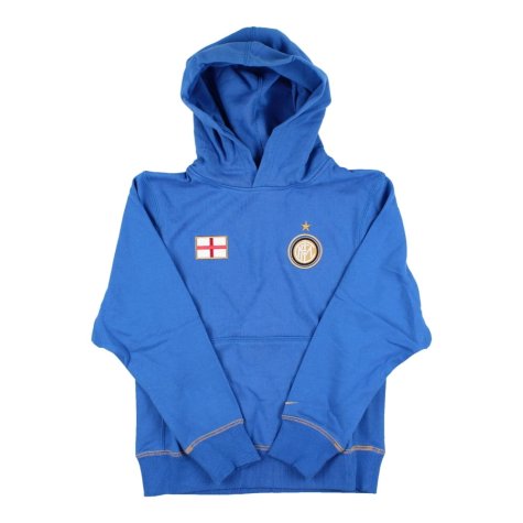 2011-2012 Inter Milan Core Hoody (Blue) - Kids