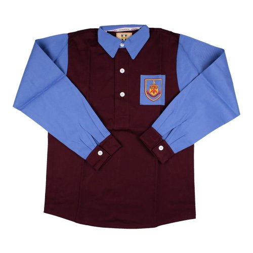 Burnley 1940s Home Long Sleeve Retro Shirt