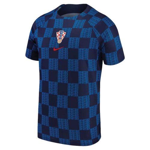 2022-2023 Croatia Pre-Match Training Shirt (Navy)