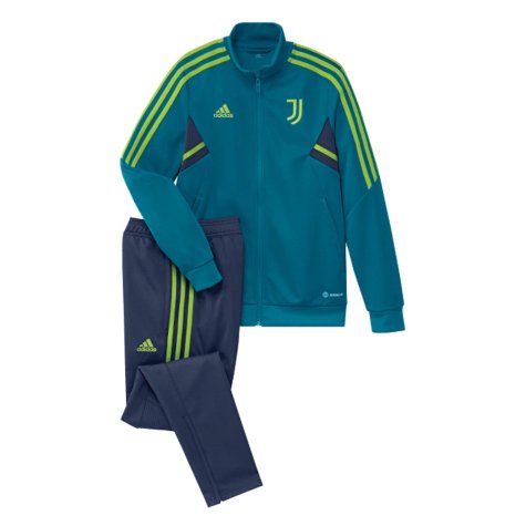 2022-2023 Juventus Tracksuit (Active Teal) - Kids