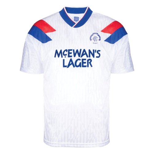 Rangers 1990 Away Retro Football Shirt