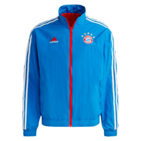 2022-2023 Bayern Munich Anthem Jacket (Blue)