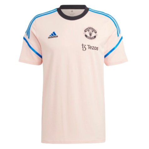 2022-2023 Man Utd Convido 22 Training Tee (Pink)