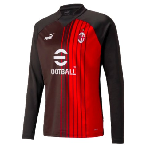 2022-2023 AC Milan Pre-Match Sweat (Black)