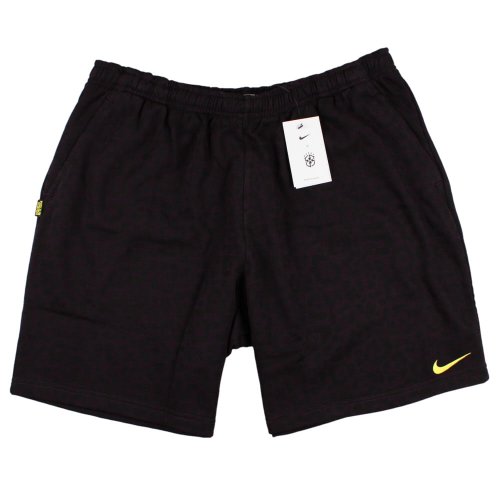 2022-2023 Brazil Fleece Graphic Football Shorts (Ash)