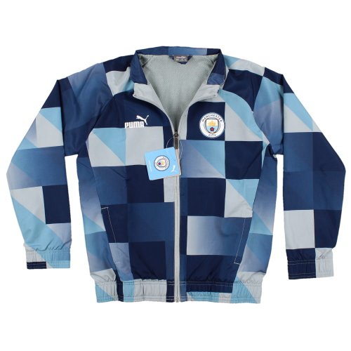 2022-2023 Man City Pre Match Jacket (Glacier)