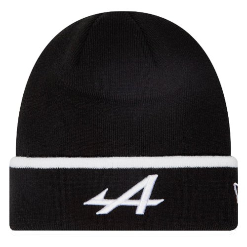 2023 Alpine Stripe Cuff Beanie (Black)