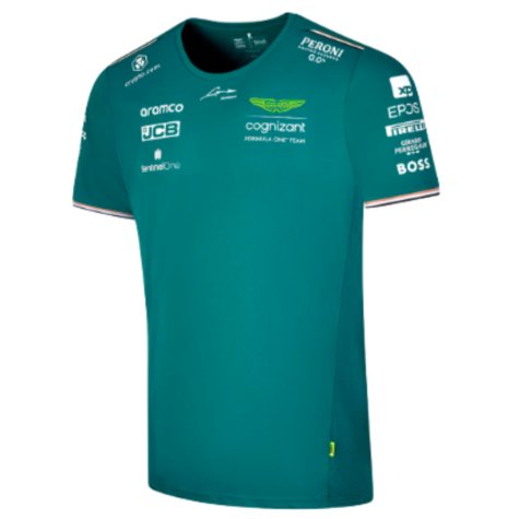 2023 Aston Martin Official Driver Tee Alonso (Green)