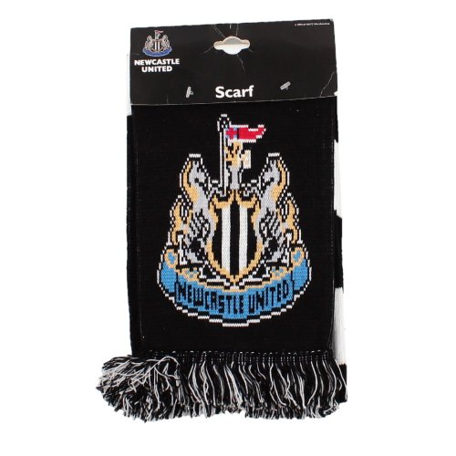 Newcastle United Bar Scarf (Black-White)