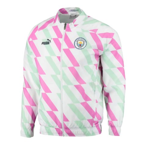 2022-2023 Man City Pre-Match Jacket (White)