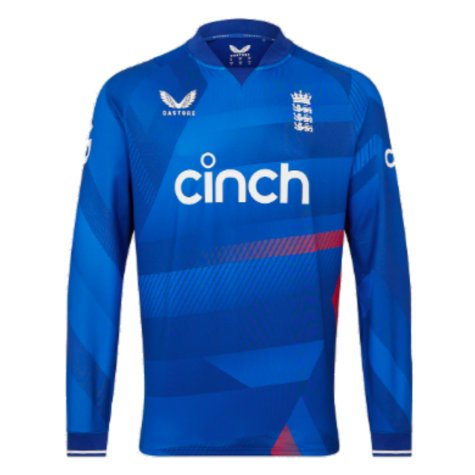 2023 England Cricket ODI Long Sleeve Sweatshirt (Blue)