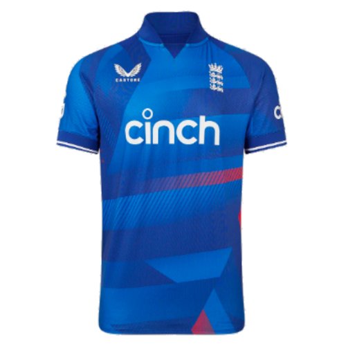 2023 England Cricket ODI Pro Short Sleeve Shirt