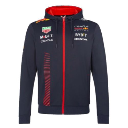 2023 Red Bull Racing Mens Full Zip Hoodie (Night Sky)