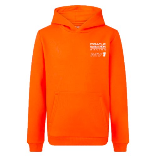 2023 Red Bull Racing Max Verstappen Driver Hoodie Orange (Kids)