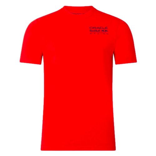 2023 Red Bull Racing Unisex Core Logo T Shirt (Flame Scarlet)