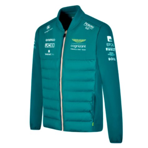 2023 Aston Martin Mens Team Hybrid Jacket (Green)