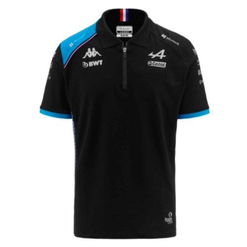 2023 Alpine Team Polo Shirt (Black)