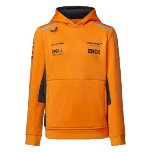 2023 McLaren Replica Hooded Sweat (Autumn Glory) - Kids