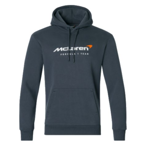 2023 McLaren Mens Team Essentials Hoodie (Phantom)