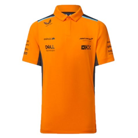 2023 McLaren Replica Polo Shirt (Autumn Glory) - Kids