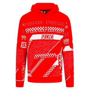 2023 Ferrari Graphic Hoody (Red)