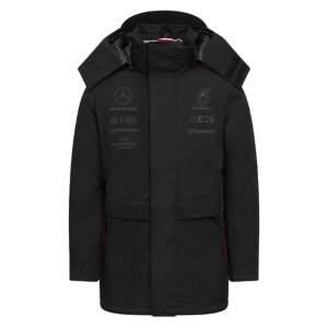 2023 Mercedes Team Winter Coat (Black)