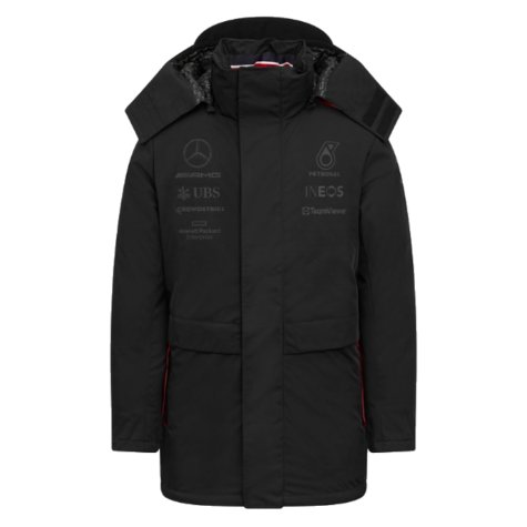 2023 Mercedes Team Winter Coat (Black)