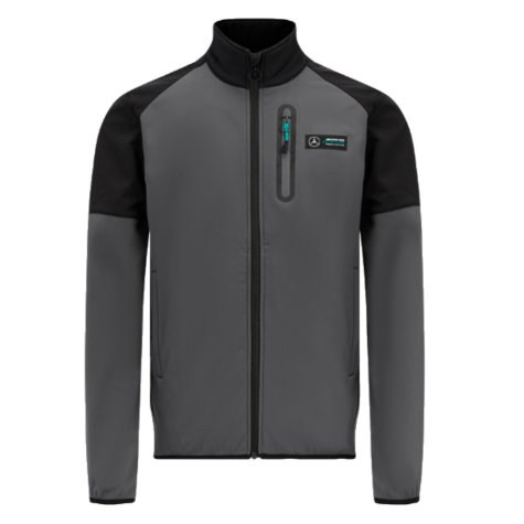 2023 Mercedes AMG Petronas Softshell Jacket (Black)