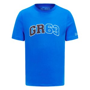 2023 Mercedes George Russell Logo Tee (Blue)