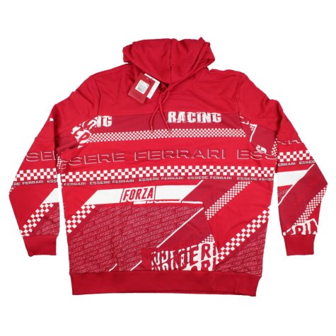 2023 Ferrari Fanwear Graphic Hoodie (Red)