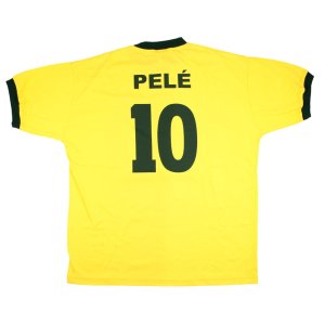 Brazil 1970 World Cup Pele 10 Shirt