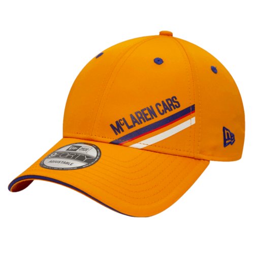 McLaren Racing Triple Crown Stripe 9FORTY Cap (Orange)