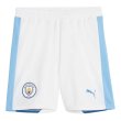 2023-2024 Man City Home Shorts (White) - Kids